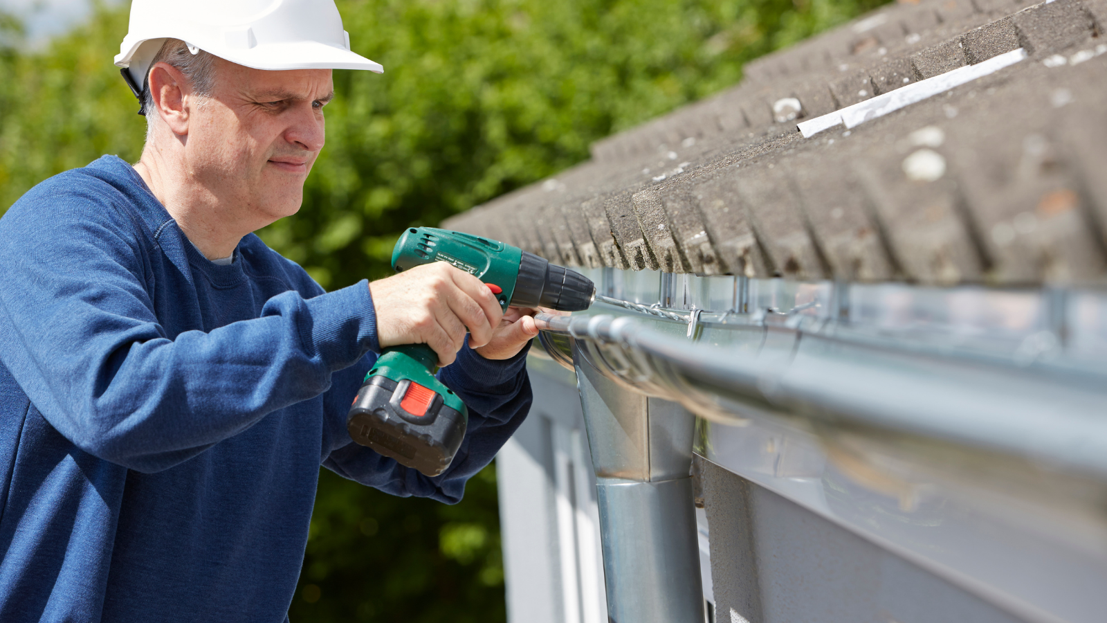 Cut Gutter Flashing